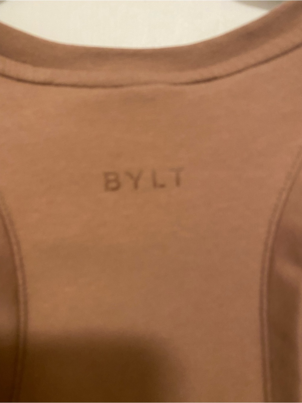 BYLT Tank Top Brown Racerback Small - Picture 3 of 9